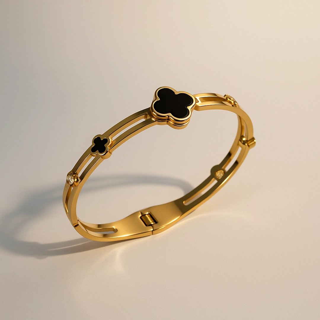 Clover Grace Dual-Band Bracelet