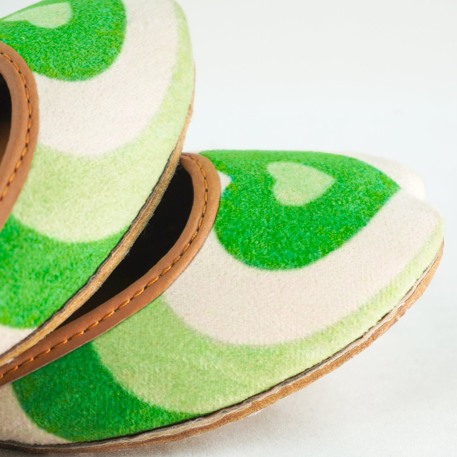 Green Heart Charm Khussa