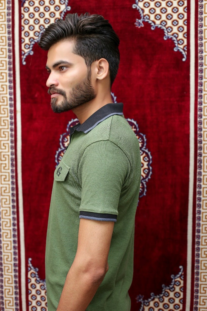 GLO-101 Hunter Zip Pocket Polo