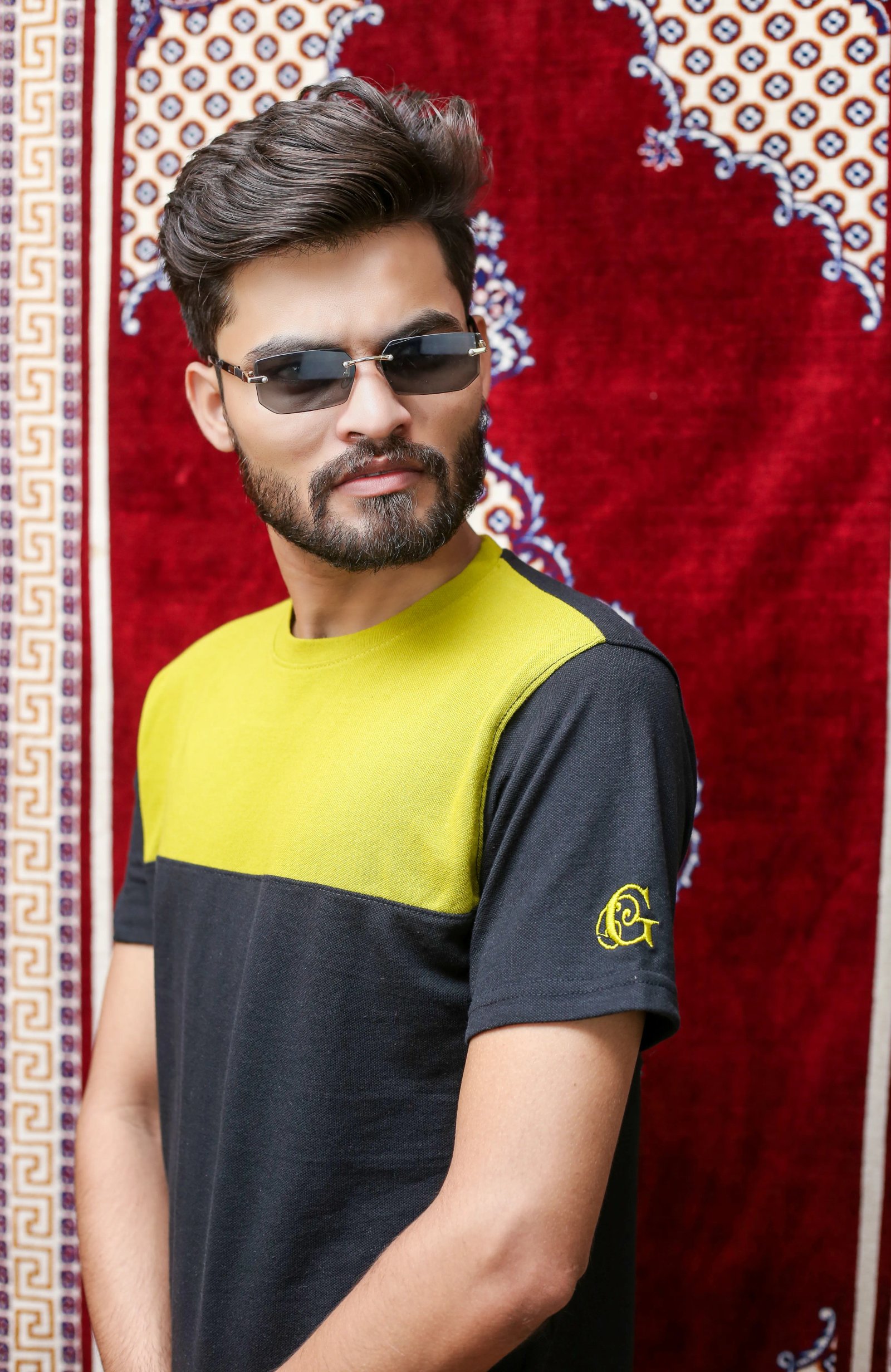 GLO-115 Dual Shade Tee