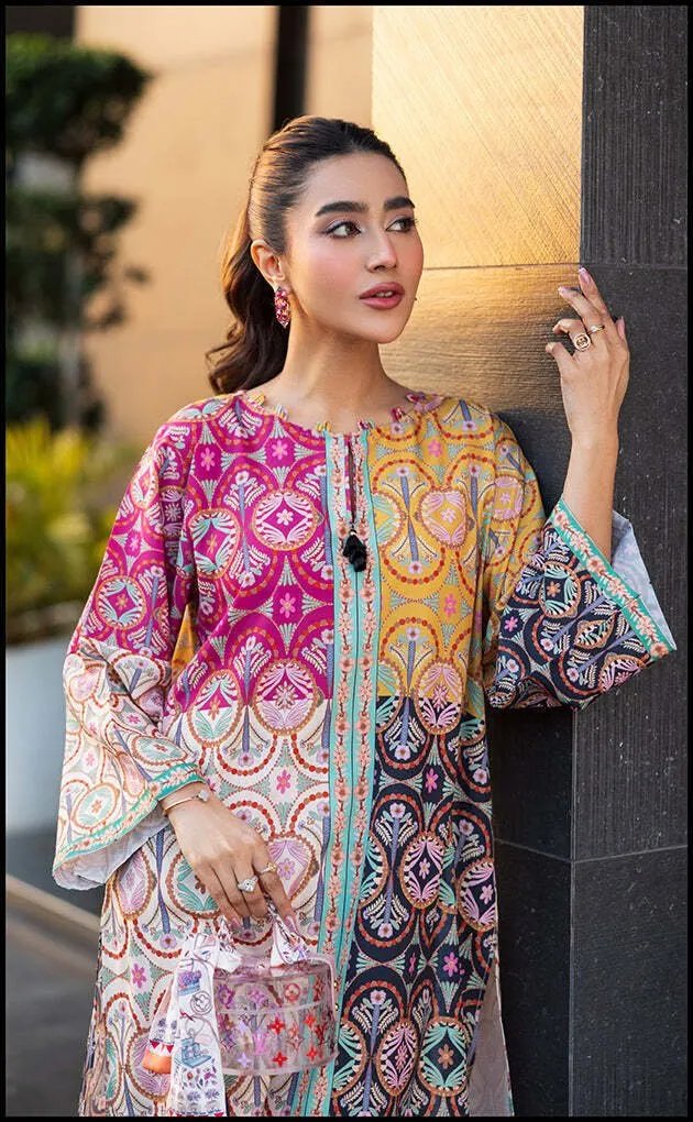 Co-Ord Set - Multicolor Digital Printed