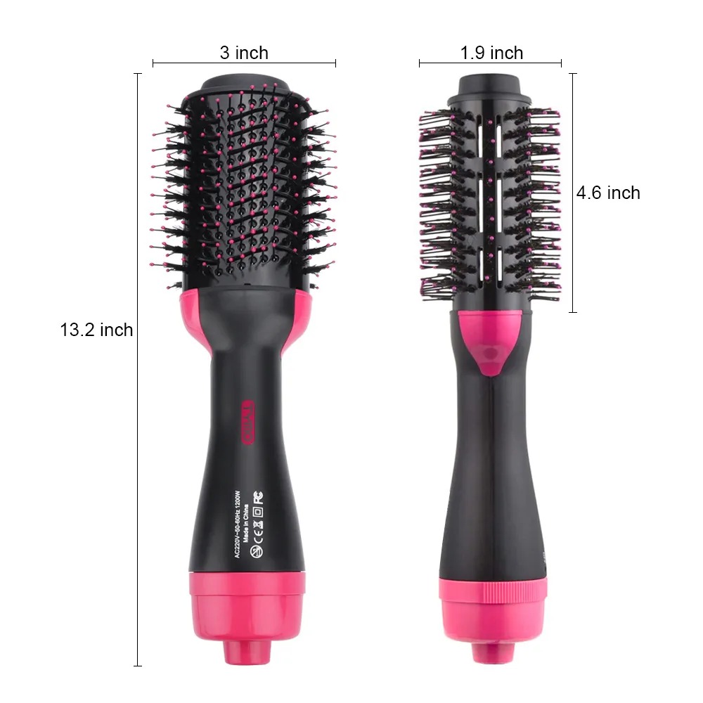 One-Step Hair Dryer And Styler