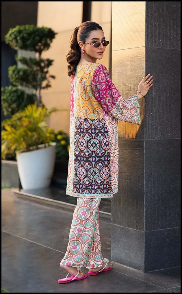 Co-Ord Set - Multicolor Digital Printed